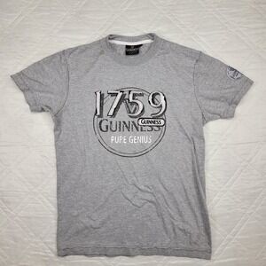 EST 1759 Pure Guinness gray T shirt‎ men's L Official Merchandise